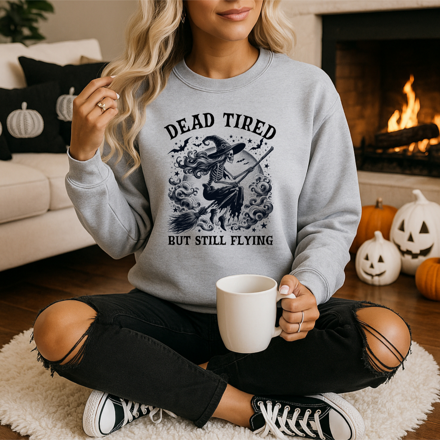 DEAD TIRED BUT STILL FLYING