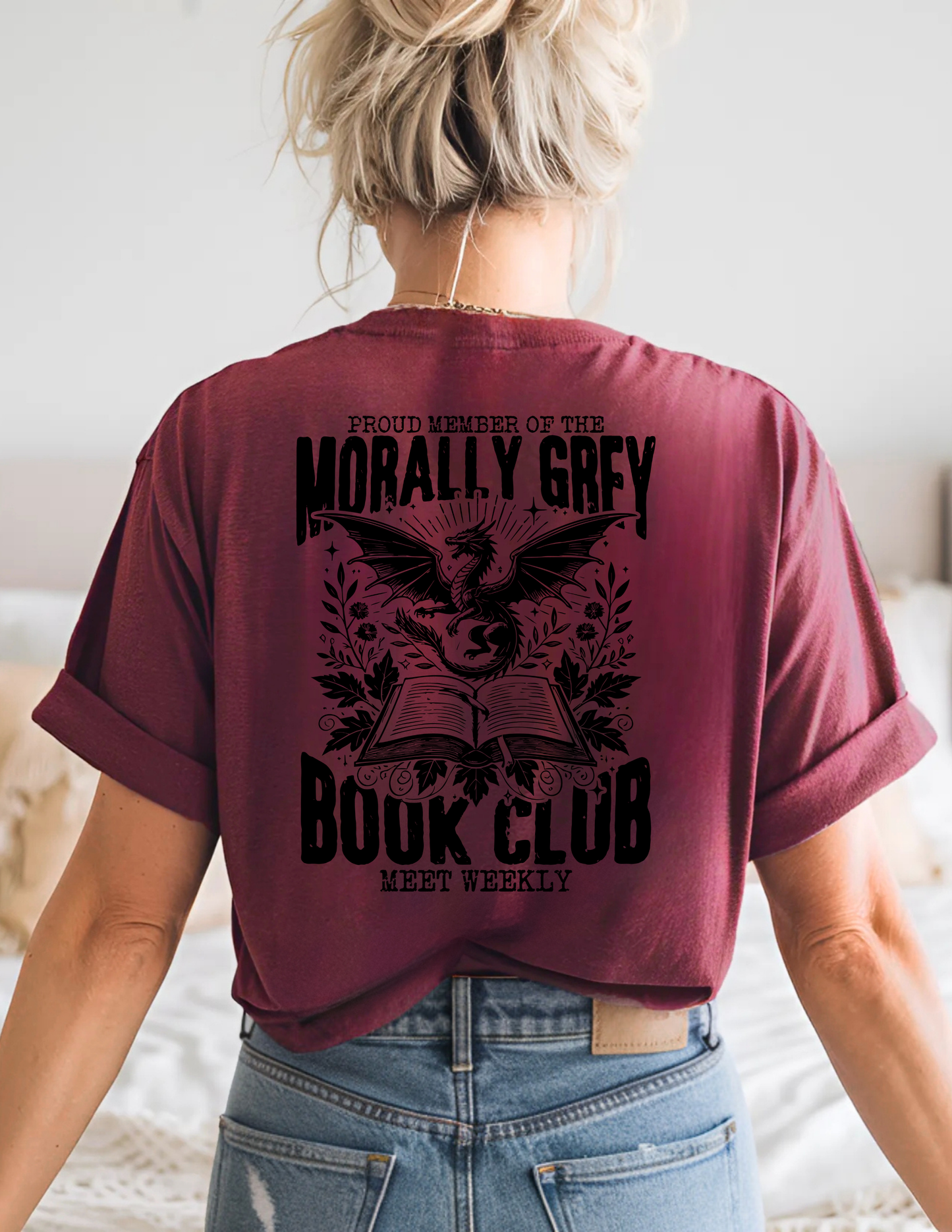 Proud Member Of The Morally Grey Book Club Meet Weekly