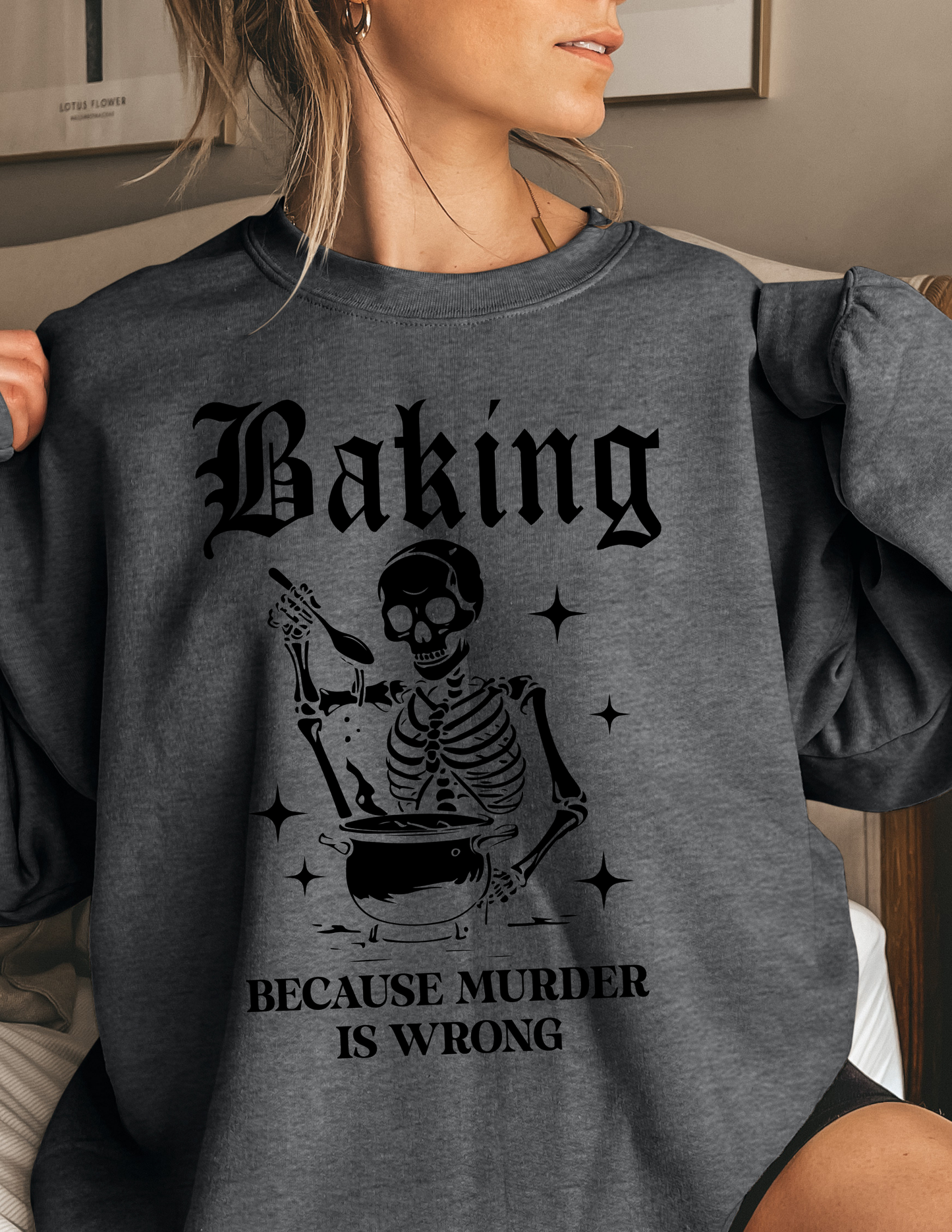 Baking Because Murder Is Wrong