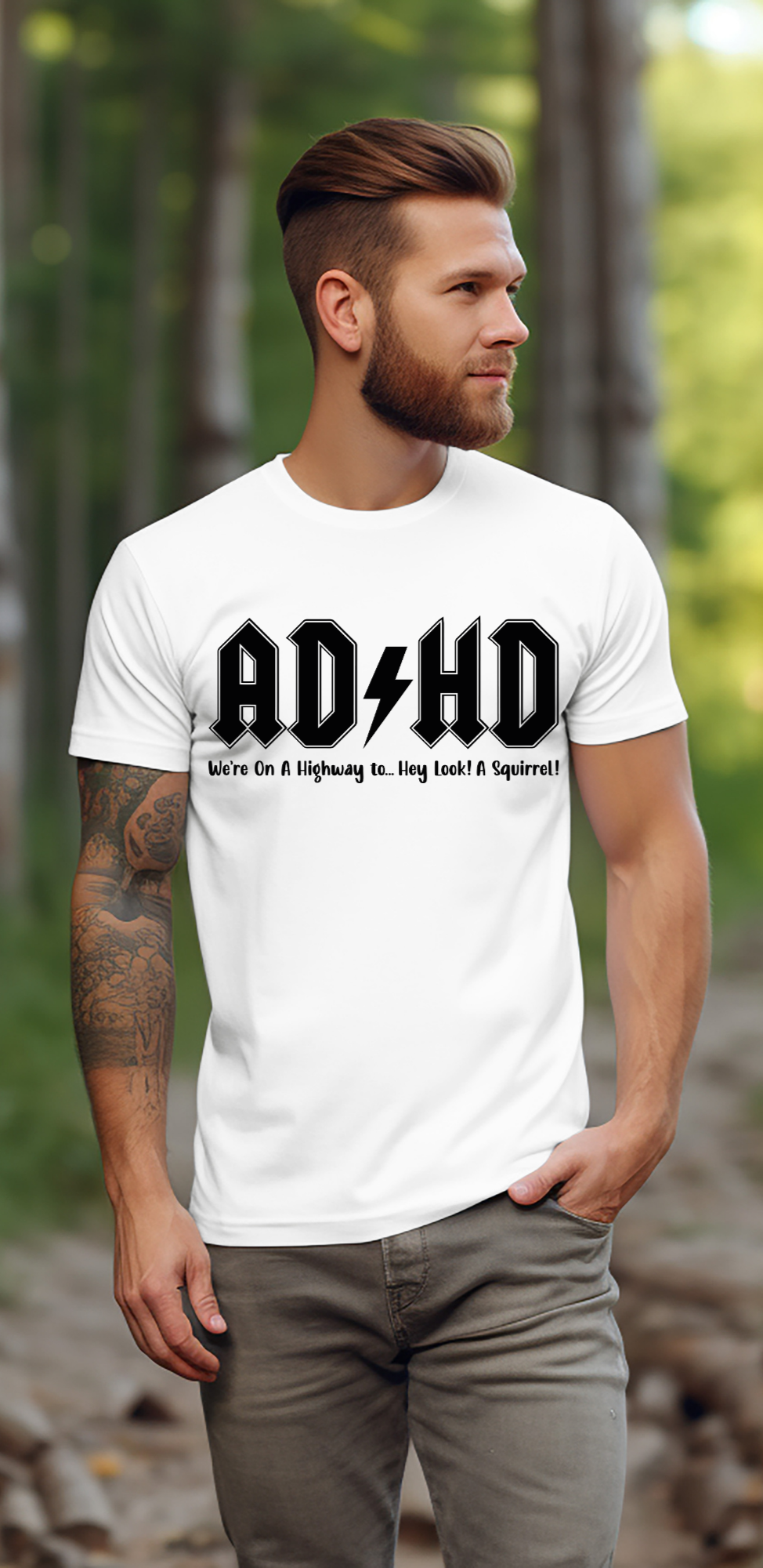 AD/HD We're On A Highway To... Hey Look! A Squirrel!