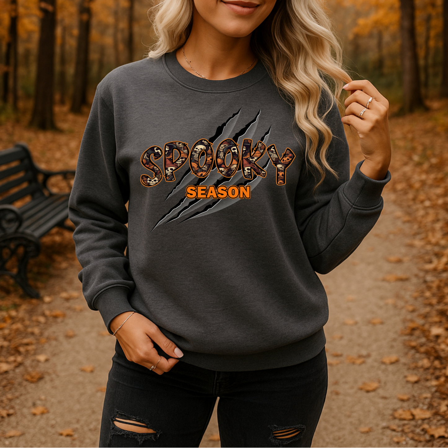 SPOOKY SEASON~SKULLS AND PUMPKINS