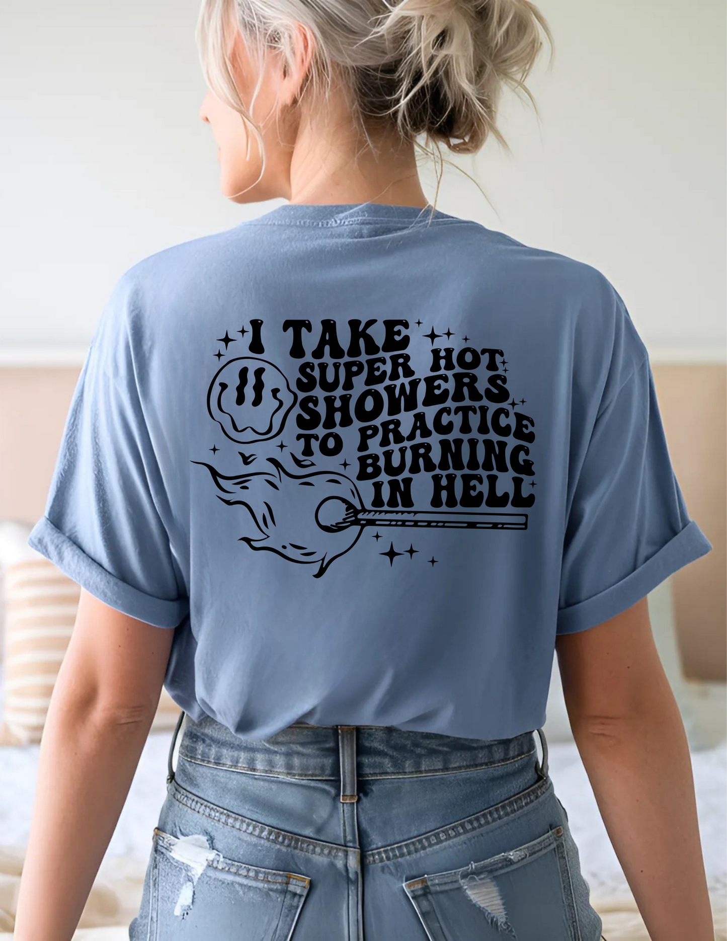 I Take Super Hot Showers To Practice Burning In Hell