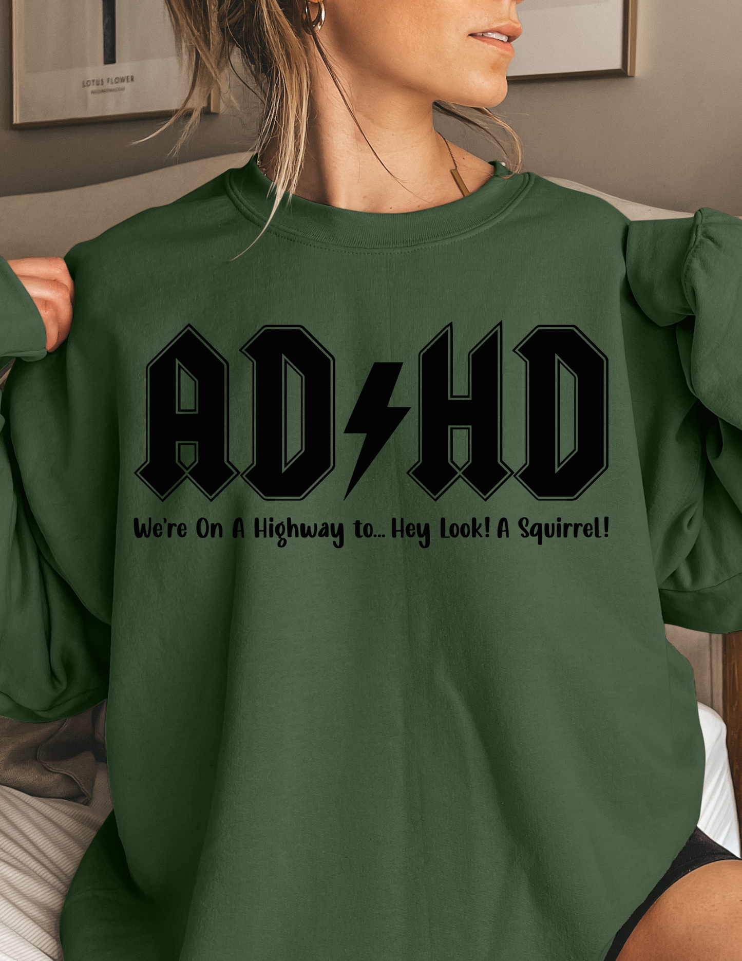 AD/HD We're On A Highway To... Hey Look! A Squirrel!