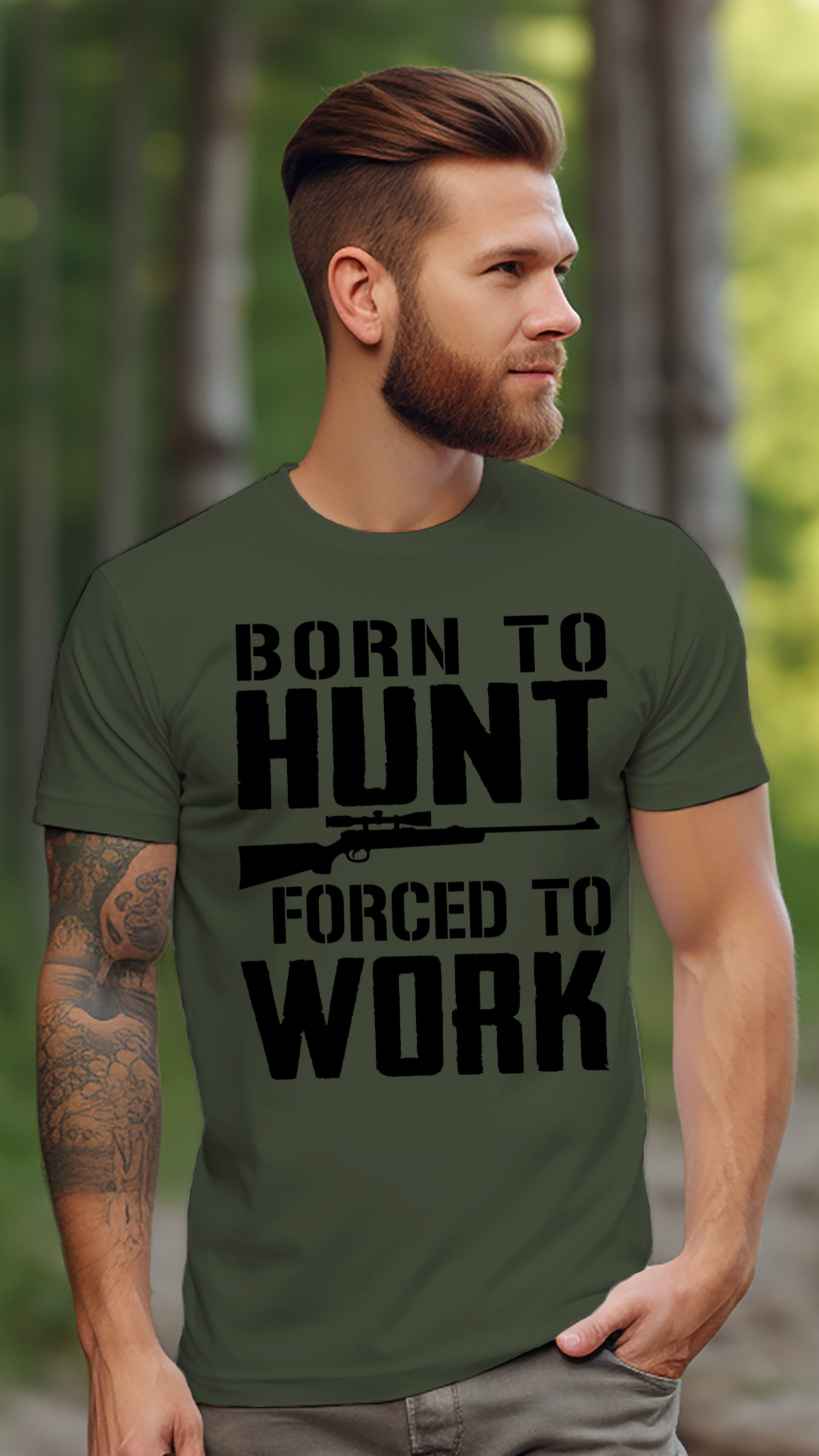 Born To Hunt Forced To Work