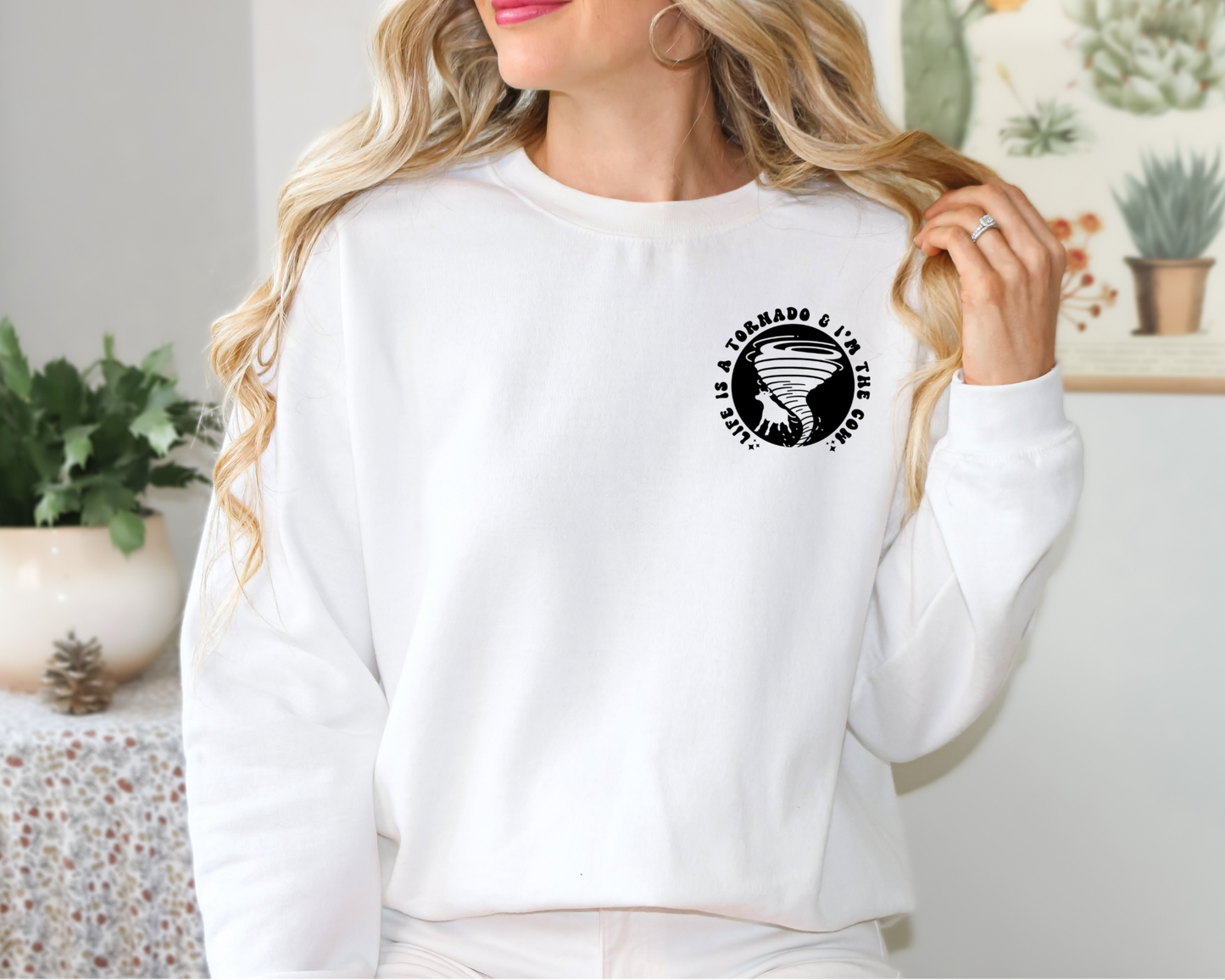 Life Is A Tornado & I'm Just The Cow Being Spun Around For Cinematic Purposes