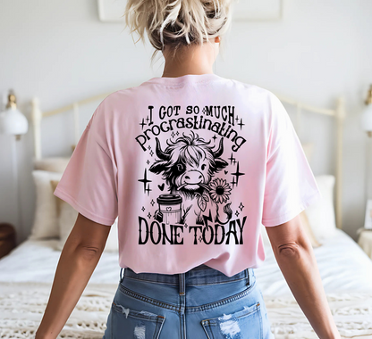 I Got So Much Procrastinating Done Today