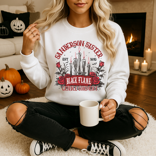 SANDERSON SISTER BLACK FLAME CANDLE COMPANY