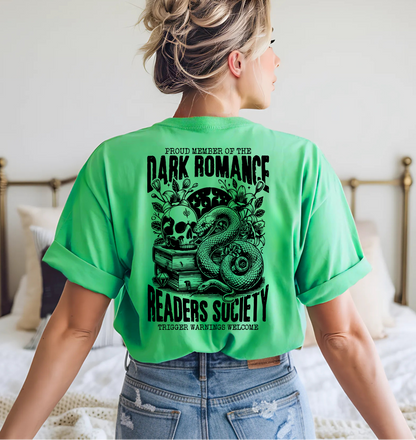 Proud Member Of The Dark Romance Readers Society Trigger Warnings Welcome